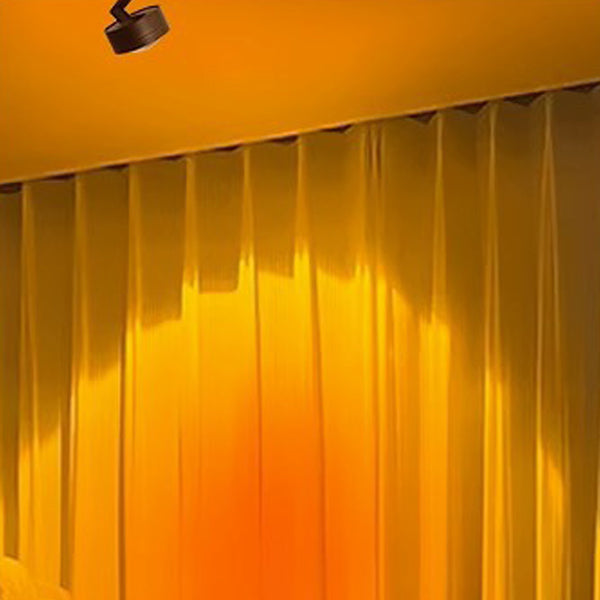 Lumière de plafond semi-encastrée LED en aluminium réglable avec base cylindrique minimaliste moderne pour salon 