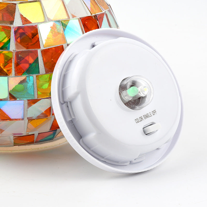 كروي إبداعي معاصر مقاوم للماء بلاستيك زجاج LED خارجي للمناظر الطبيعية للفناء الخارجي 