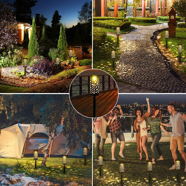 Moderne Minimalistische Solar Wasserdichte Zylinder Mond Skelett Eisen Kunststoff LED Erdspieß Landschaftslampe Für Garten 