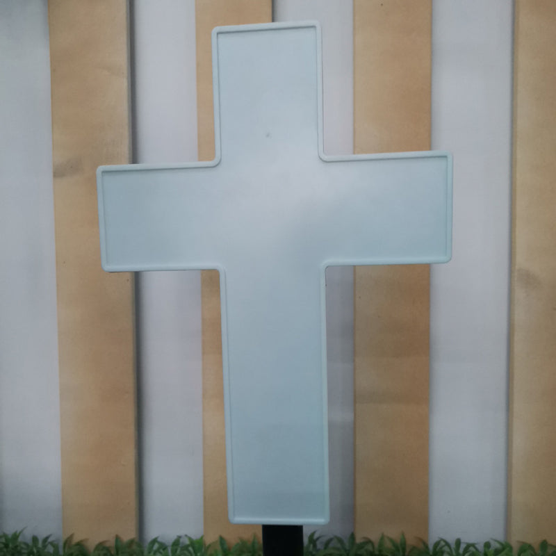 Lumière extérieure LED en plastique croisé étanche à l&