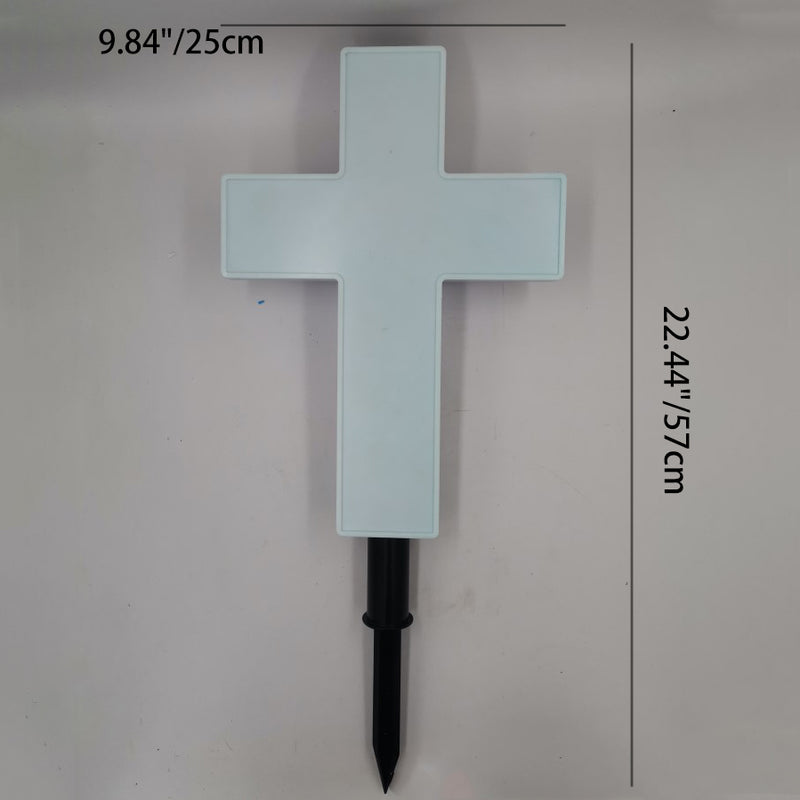 Lumière extérieure LED en plastique croisé étanche à l&