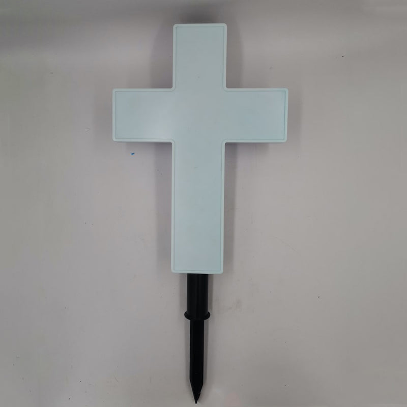 Lumière extérieure LED en plastique croisé étanche à l&