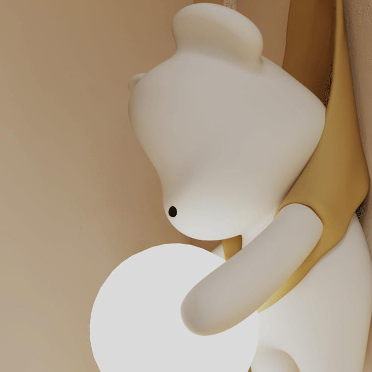 Applique murale contemporaine créative pour enfants en résine et plastique en forme d&