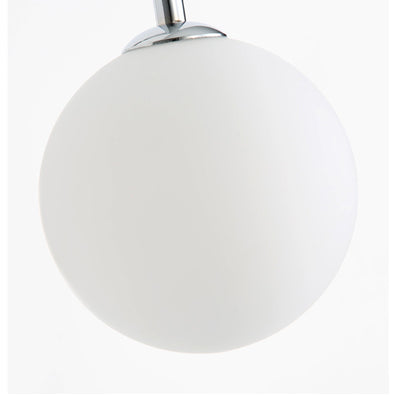 Applique murale 1 lumière en verre et aluminium avec cercle géométrique de simplicité moderne pour salon 