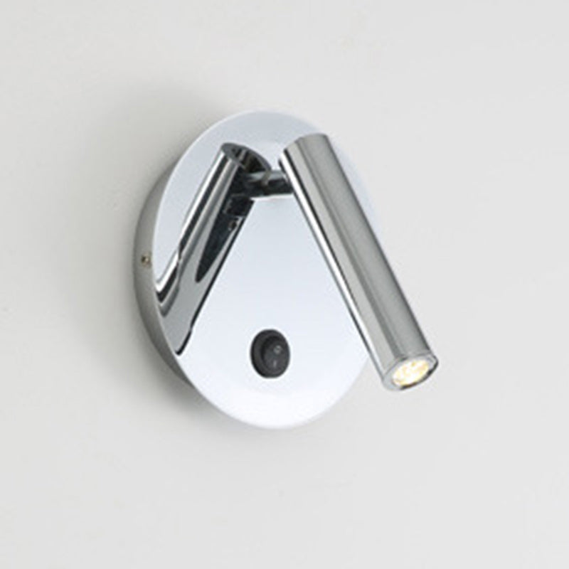 Lampe murale moderne de luxe en cylindre de fer et d&