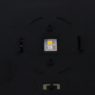 Contemporary Industrial ABS Round LED Solar Waterproof Lawn Insert Light For Outdoor Patio
