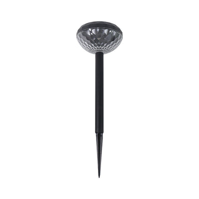 Contemporary Industrial ABS Round LED Solar Waterproof Lawn Insert Light For Outdoor Patio