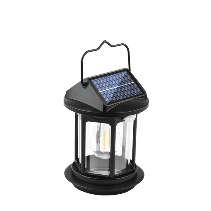 Zeitgenössische industrielle ABS-Körpererkennungs-LED-Solar-Außenleuchte Campinglampe für Außenbereich 
