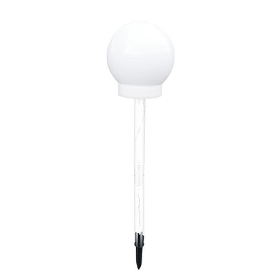 Contemporary Industrial Globe Ball Solar Waterproof LED Lawn Insert Light For Outdoor Patio
