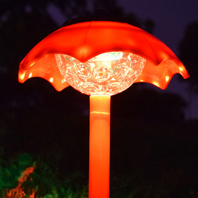 مصباح LED مضاد للماء على شكل مظلة من ABS الإبداعي المعاصر للحديقة الخارجية 