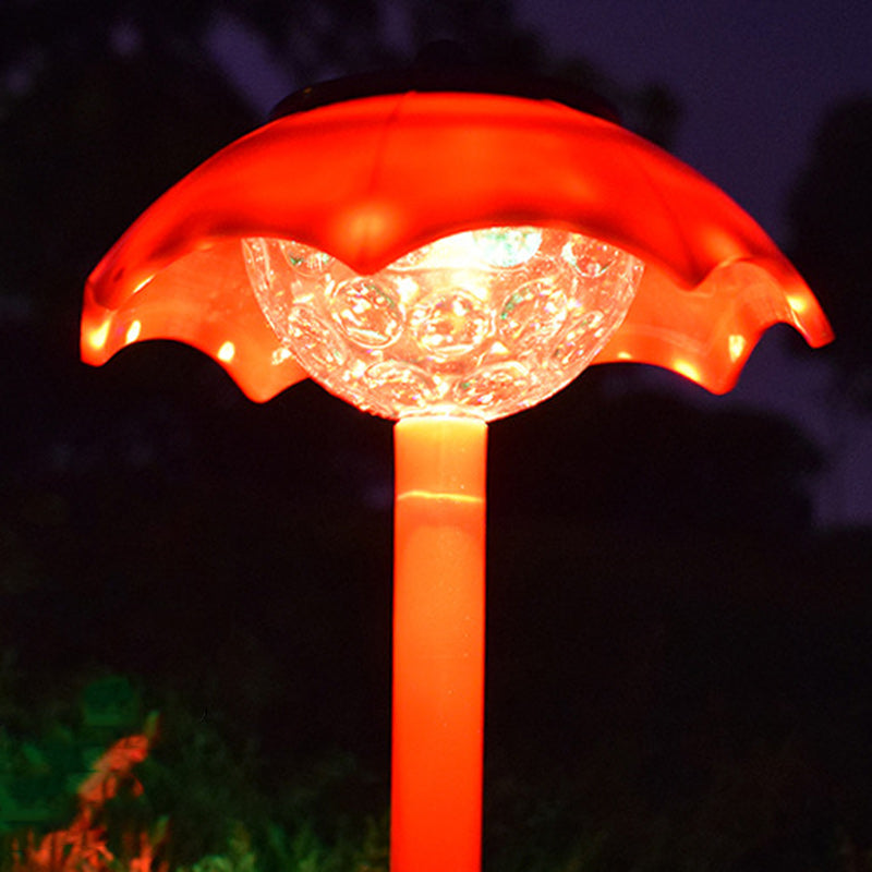 مصباح LED مضاد للماء على شكل مظلة من ABS الإبداعي المعاصر للحديقة الخارجية 