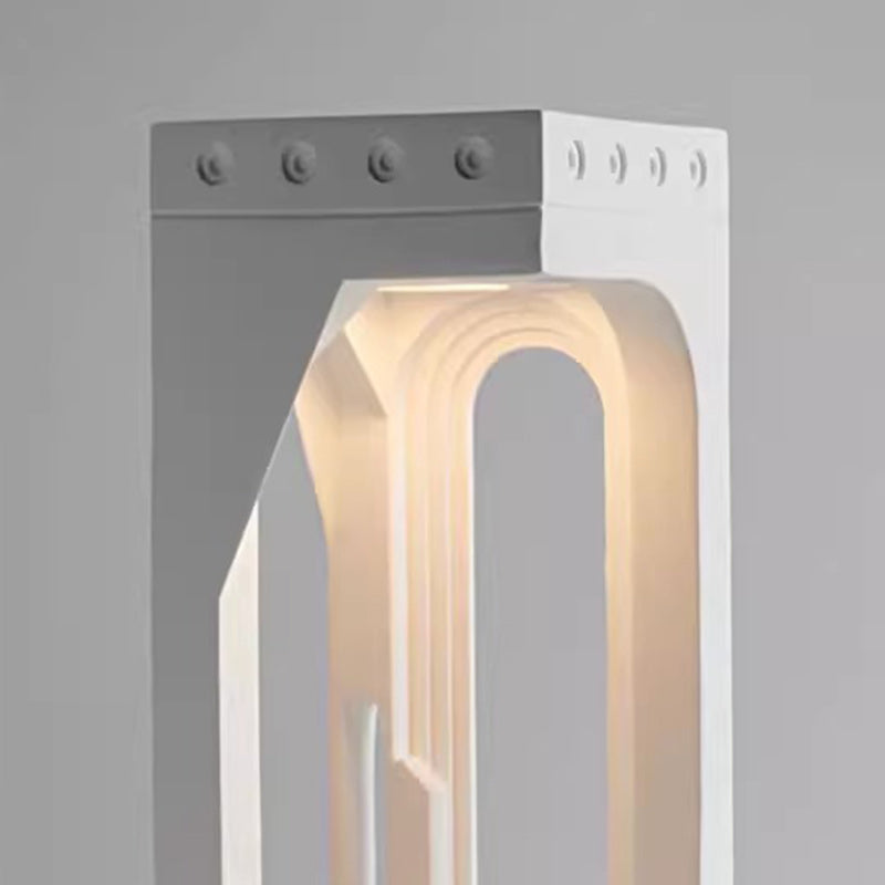 Lampe de Table à Cire Fondue avec Éclairage LED pour Église en Plâtre Créatif Contemporain, pour Chambre à Coucher 
