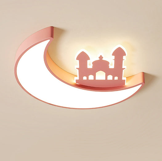 ضوء سقف مثبت للأطفال من الأكريليك المبتكر المعاصر بتقنية LED لغرفة النوم 