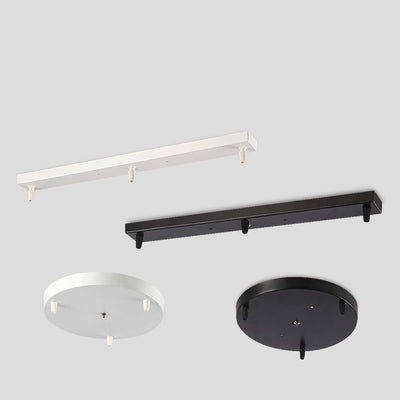 Design moderne minimaliste en tube de bambou en aluminium avec suspension LED pour salle à manger 