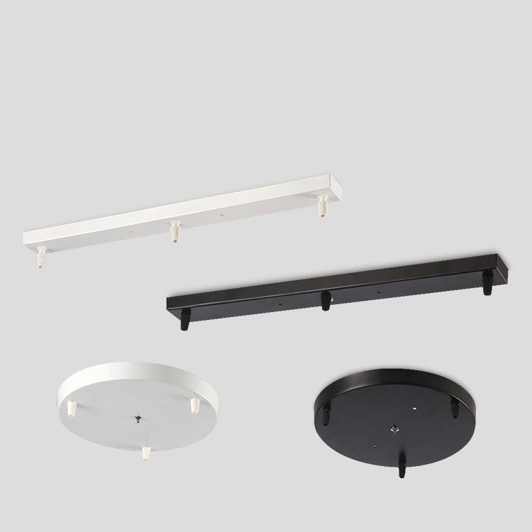 Design moderne minimaliste en tube de bambou en aluminium avec suspension LED pour salle à manger 