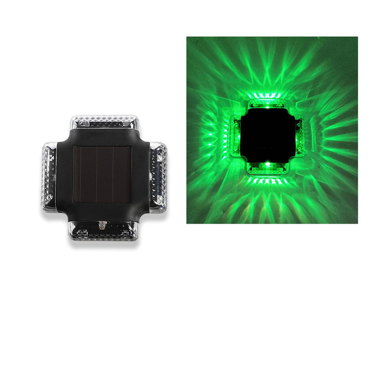 Contemporary Industrial Waterproof Square ABS Shade LED Solar Outdoor Wall Sconce Lamp For Garden