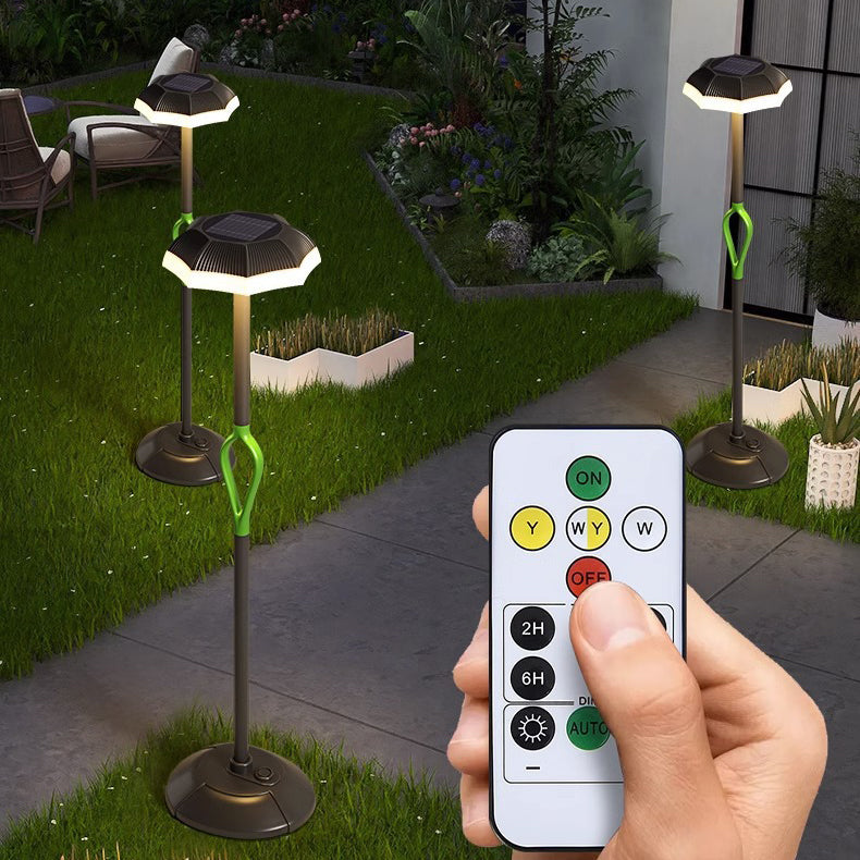 Gadgy Solar Standleuchte Für Garten & Balkon – Wasserdicht, Dreibeinig, Warmes Licht – Nachhaltige Außenbeleuchtung
