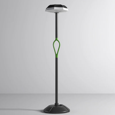 مصباح أرضي خارجي LED من البولي إيثيلين مقاوم للماء بالطاقة الشمسية بتصميم بسيط ومعاصر للحديقة 