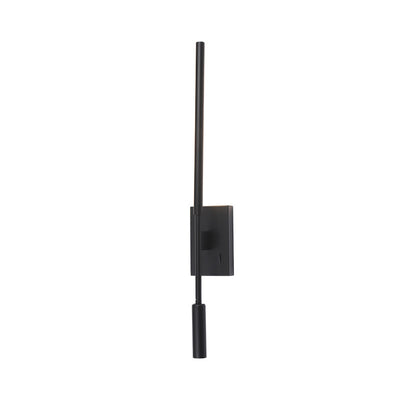 Matériel minimaliste moderne acrylique longue bande LED projecteur applique murale pour salon 