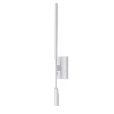 Matériel minimaliste moderne acrylique longue bande LED projecteur applique murale pour salon 
