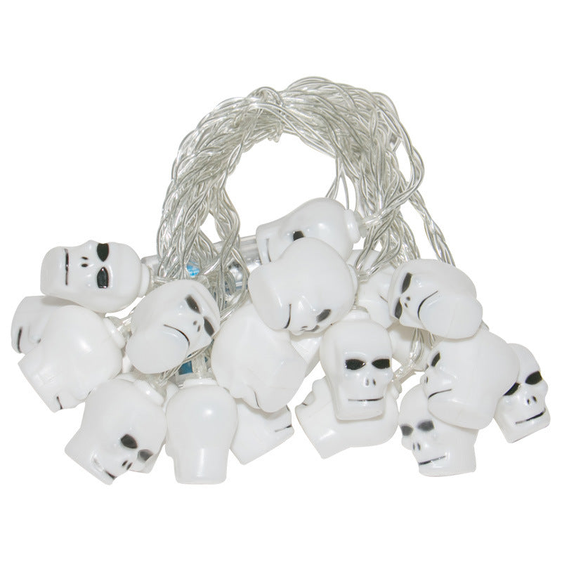 Lumières LED de décoration de crâne créatif contemporain pour Halloween pour les salles de divertissement 