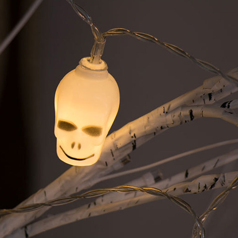 Lumières LED de décoration de crâne créatif contemporain pour Halloween pour les salles de divertissement 