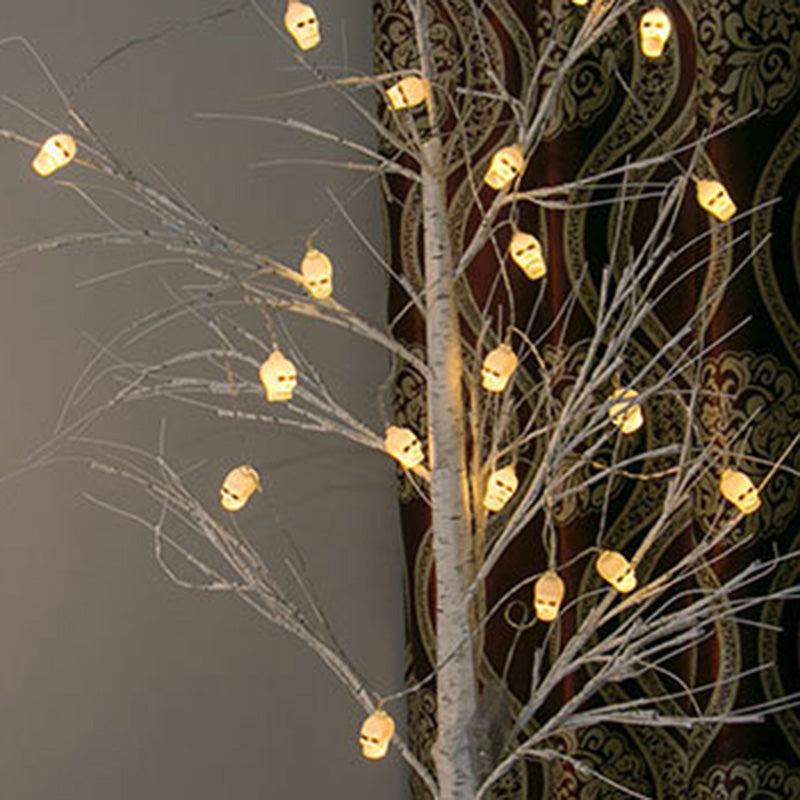 Lumières LED de décoration de crâne créatif contemporain pour Halloween pour les salles de divertissement 