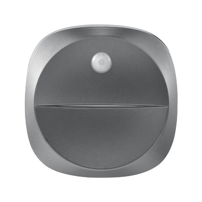 Modern Minimalist ABS Square Magnetic LED USB Human Sensor Night Light Wall Sconce Lamp For Hallway