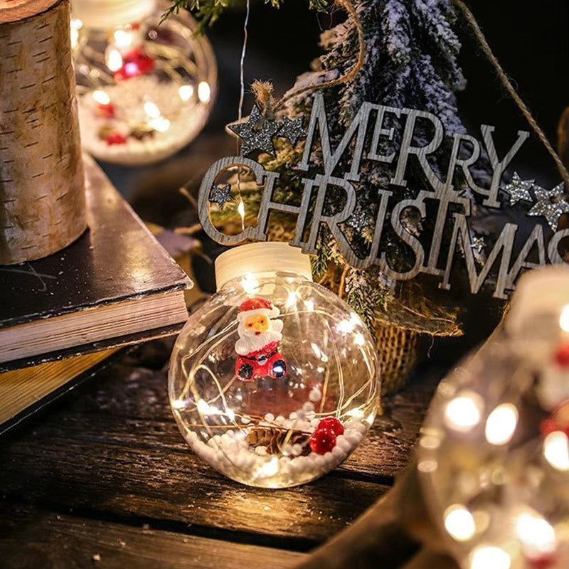 Guirlande lumineuse LED de décoration bonhomme de neige arbre de Noël créatif contemporain pour salon 