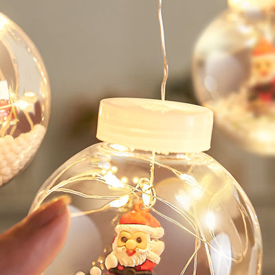 Guirlande lumineuse LED de décoration bonhomme de neige arbre de Noël créatif contemporain pour salon 
