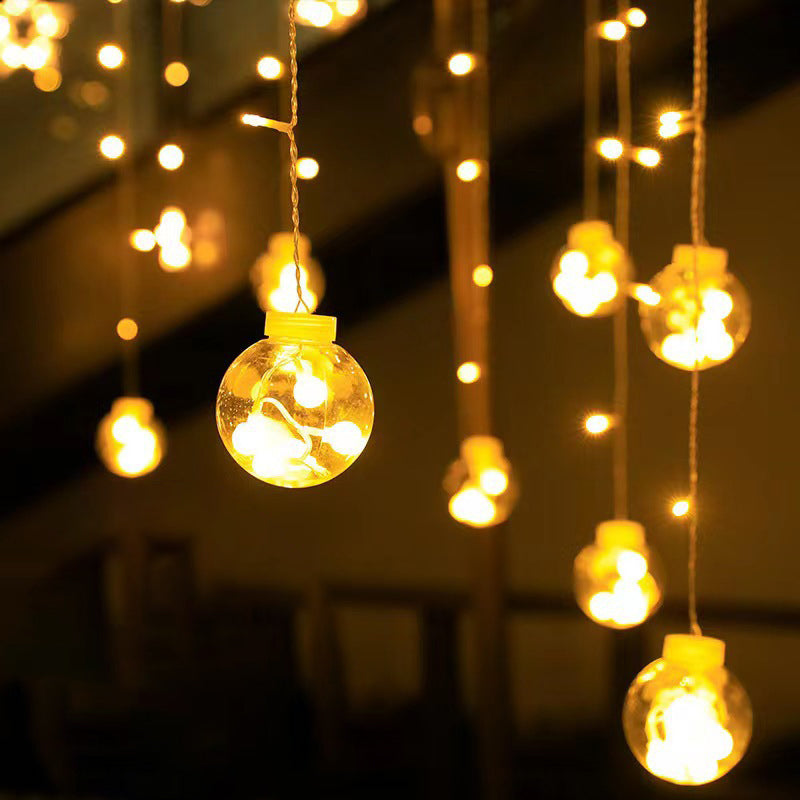 Guirlande lumineuse LED de décoration bonhomme de neige arbre de Noël créatif contemporain pour salon 