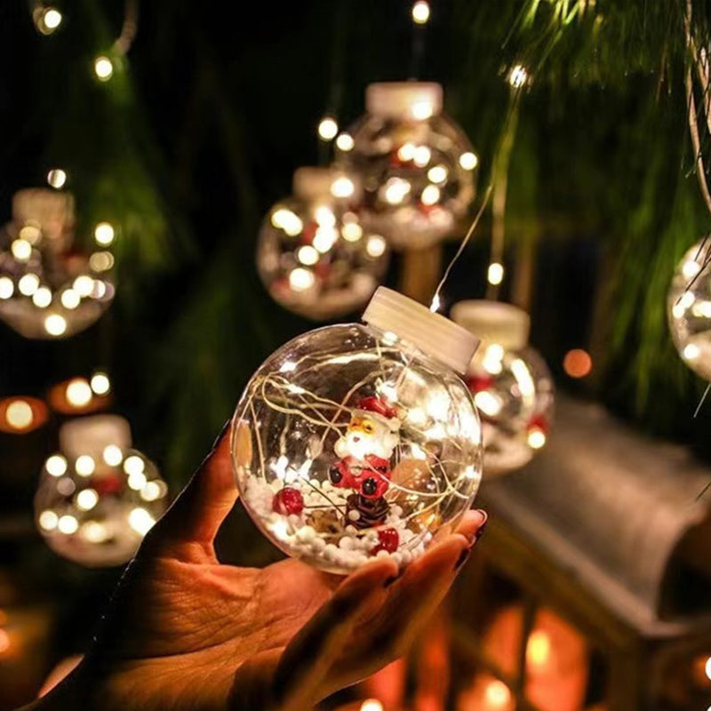 Guirlande lumineuse LED de décoration bonhomme de neige arbre de Noël créatif contemporain pour salon 