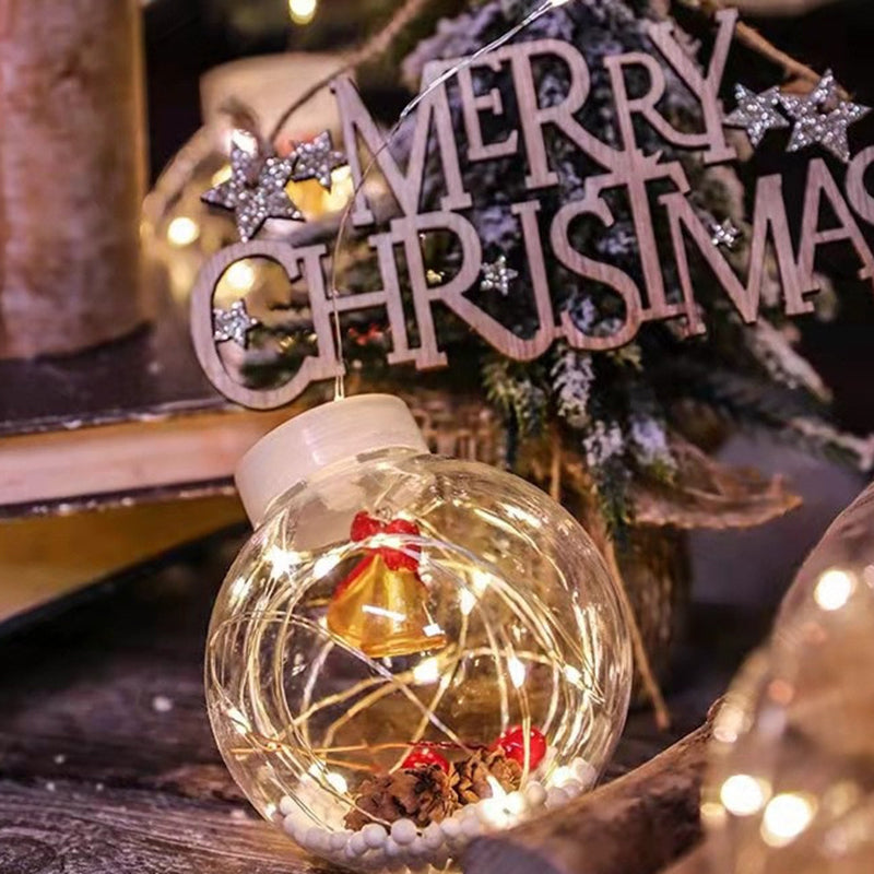 Contemporary Creative Christmas Tree Snowman LED Decoration String Lights For Living Room
