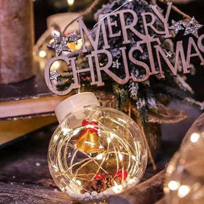 Guirlande lumineuse LED de décoration bonhomme de neige arbre de Noël créatif contemporain pour salon 
