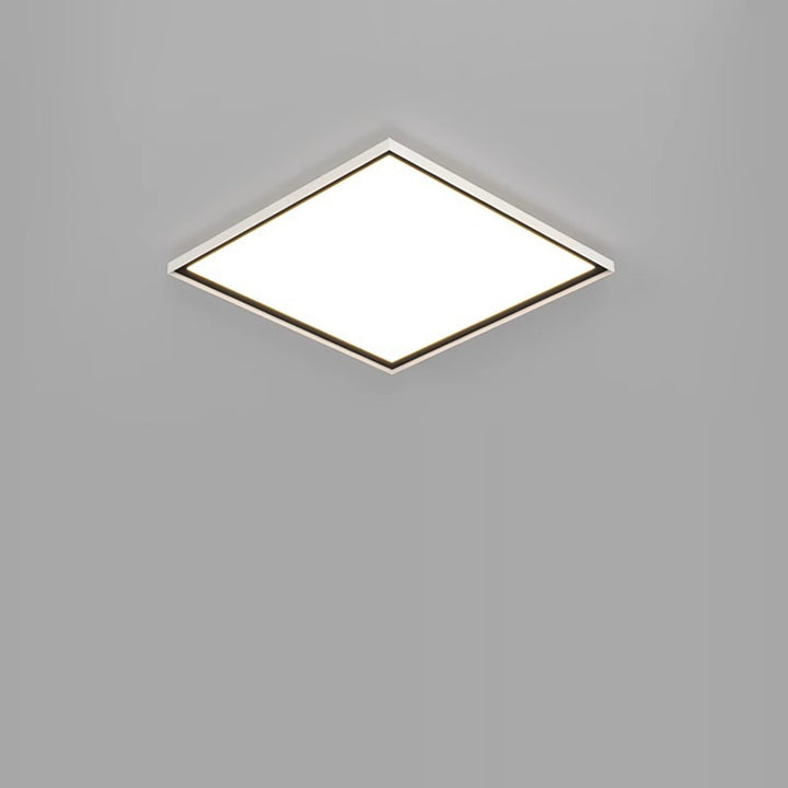 Moderne minimalistische geometrische Kreis Aluminium LED Unterputz Deckenleuchte für Wohnzimmer 