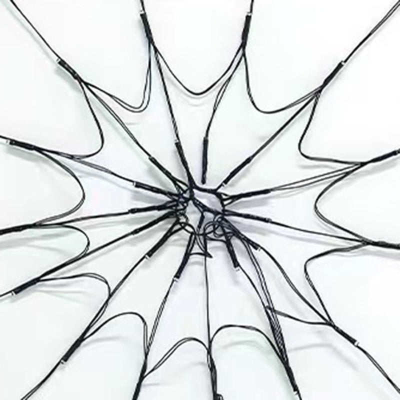 Contemporary Creative Halloween Glowing Spider Web LED Decoration String Lights For Living Room