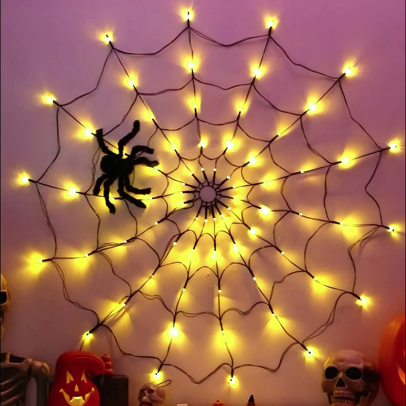 Guirlande lumineuse LED de décoration toile d&