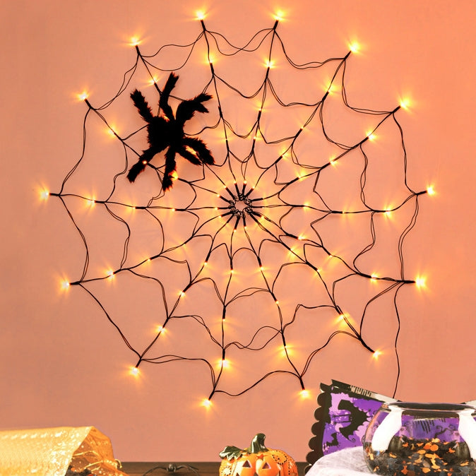 Guirlande lumineuse LED de décoration toile d&
