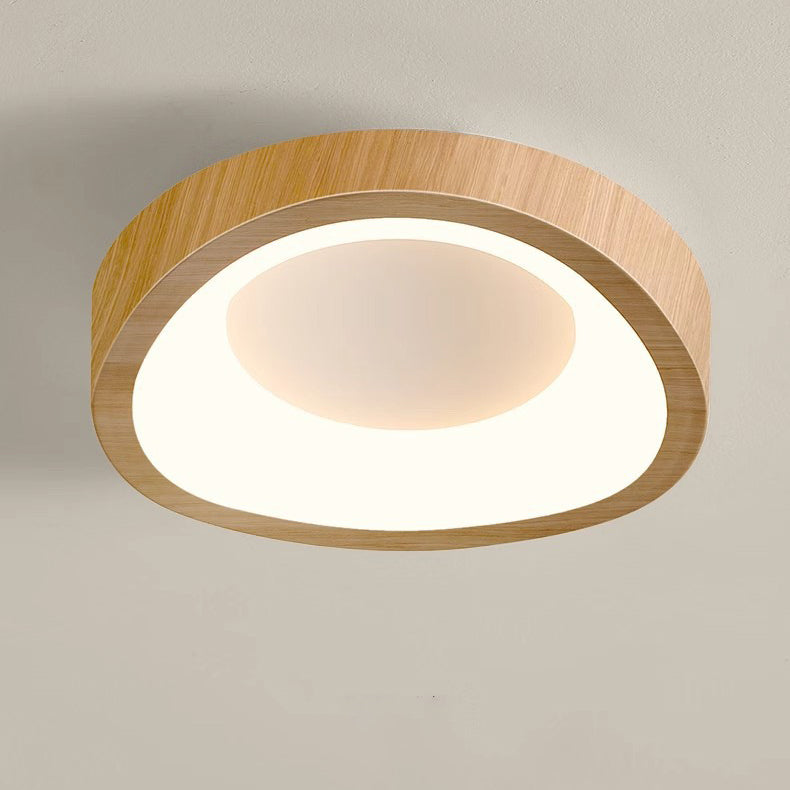 Luz de techo empotrada LED de hierro PE geométrica triangular tradicional japonesa para sala de estar 