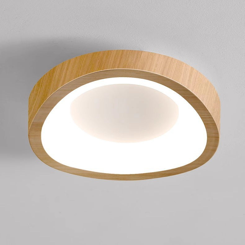 Luz de techo empotrada LED de hierro PE geométrica triangular tradicional japonesa para sala de estar 