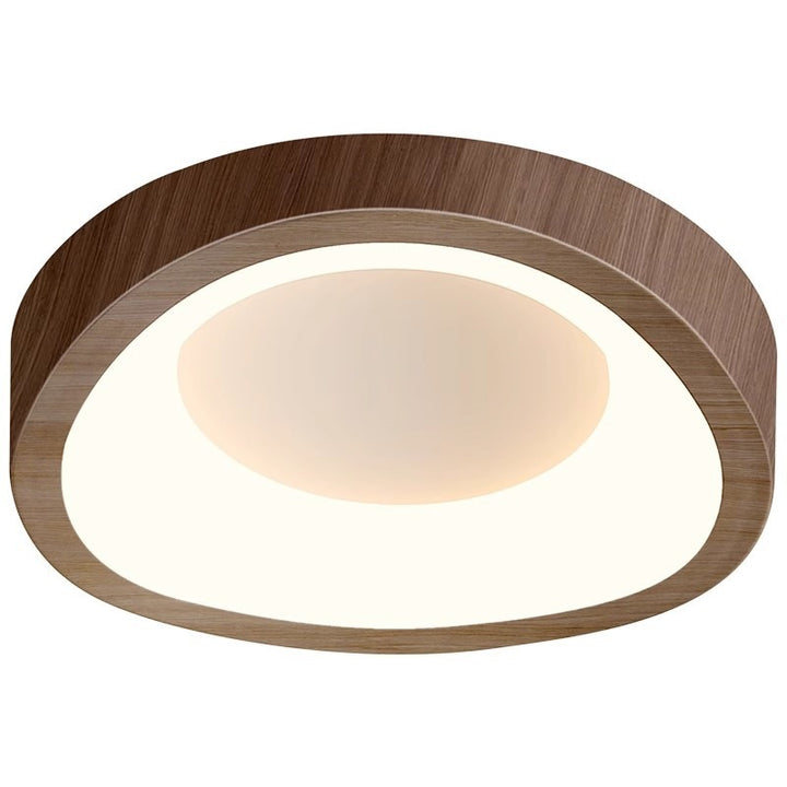 Luz de techo empotrada LED de hierro PE geométrica triangular tradicional japonesa para sala de estar 