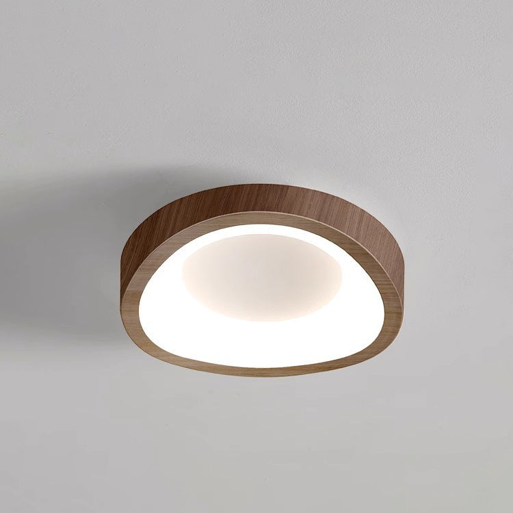 Luz de techo empotrada LED de hierro PE geométrica triangular tradicional japonesa para sala de estar 