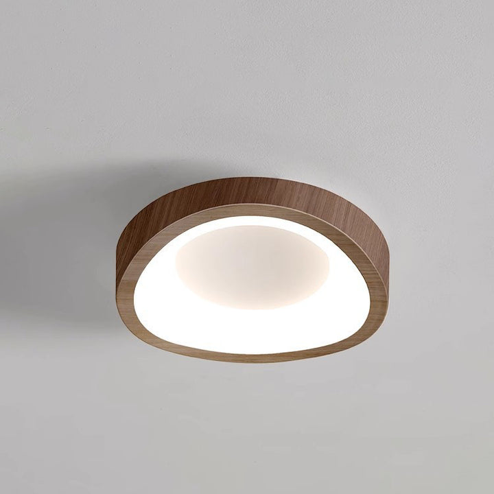 Luz de techo empotrada LED de hierro PE geométrica triangular tradicional japonesa para sala de estar 