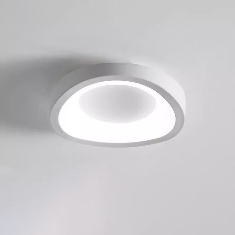Luz de techo empotrada LED de hierro PE geométrica triangular tradicional japonesa para sala de estar 