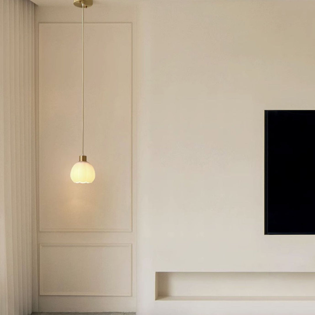 Abat-jour en verre à carreaux en laiton contemporain de luxe 1 lumière pour salon 