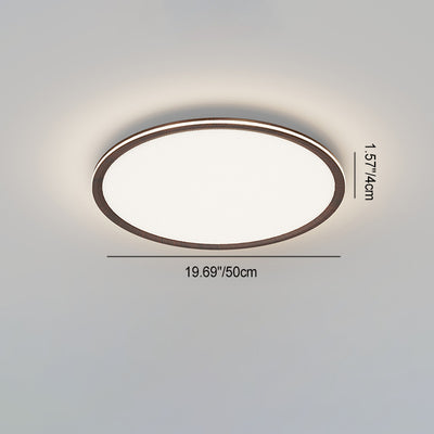 Plafonnier LED carré en aluminium acrylique géométrique minimaliste moderne pour salon 