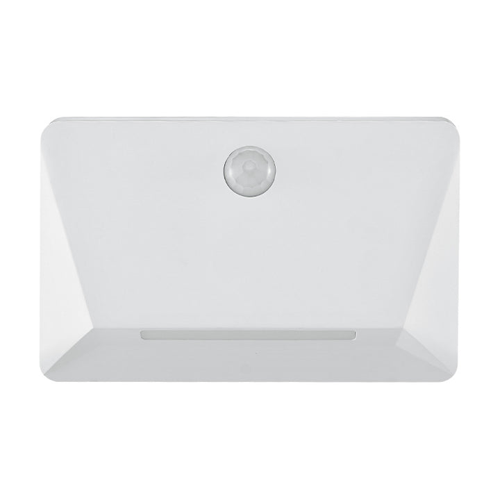 Lampe murale LED magnétique rectangulaire en ABS avec capteur humain minimaliste moderne pour salon 
