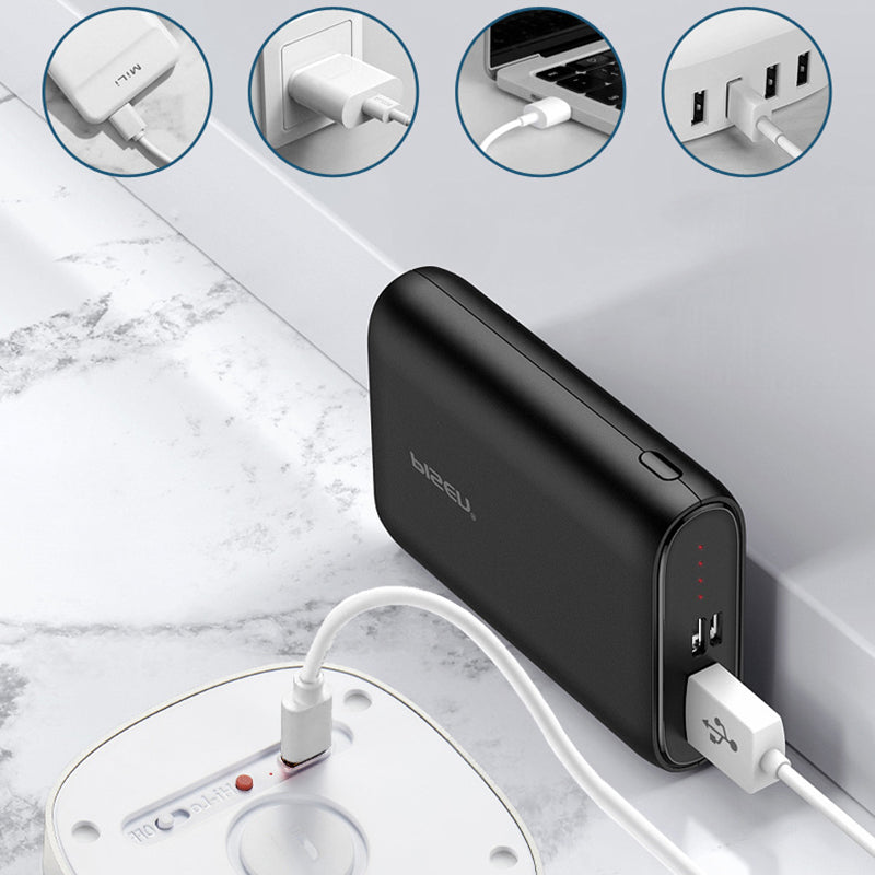 Lampe murale moderne minimaliste en ABS carré avec LED magnétique USB à capteur humain pour chambre à coucher 