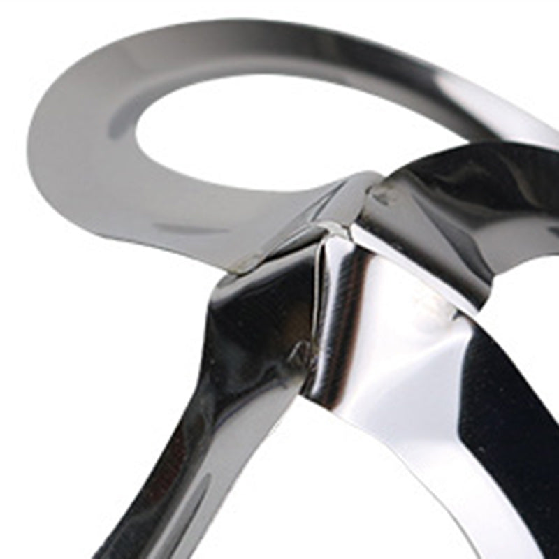 Modern Minimalist Curved Ring Stainless Steel Plastic LED Outdoor Light For Outdoor Patio
