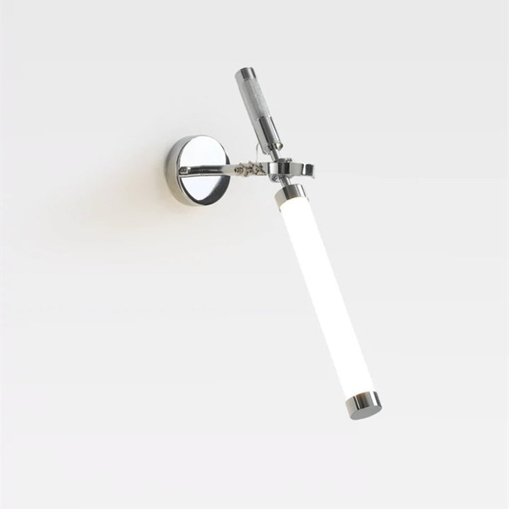 Applique murale LED en verre avec matériel moderne minimaliste à bande longue pour salon 